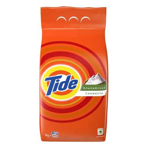 Порошок для стирки Tide альпийская свежесть автомат 9 кг в Рубль Бум