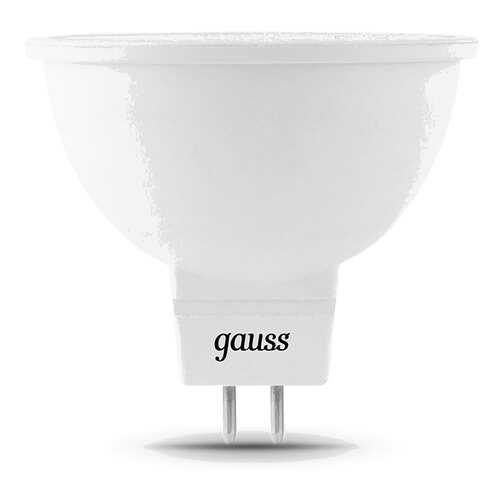 Лампочка Gauss MR16 GU5.3 7W 4100K в Рубль Бум