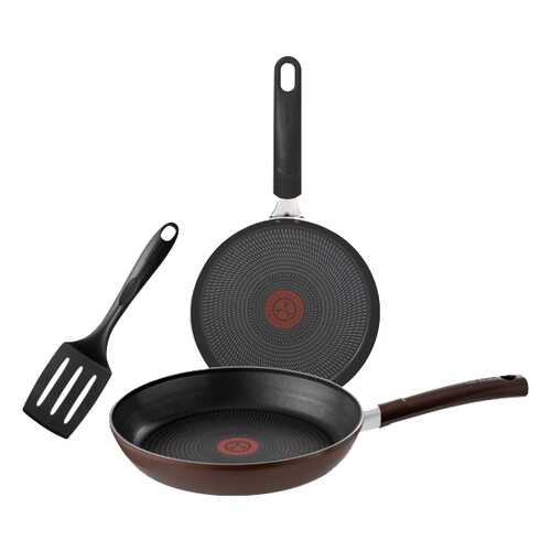 Набор посуды Tefal Tendance Brownie 04182810 Черный, коричневый в Рубль Бум