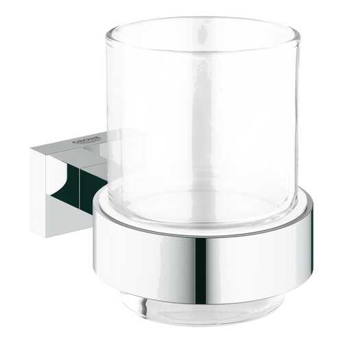 Стакан для зубных щеток Grohe Essentials Cube Хром в Рубль Бум